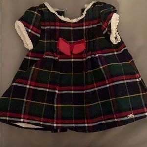 Plaid dress newborn